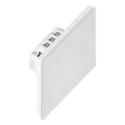 WŁĄCZNIK PODTYNKOWY PODWÓJNY WI-FI TUYA SMART HOME, BIAŁY ORNO WŁĄCZNIK PODTYNKOWY PODWÓJNY WI-FI TUYA SMART HOME, BIAŁY ORNO
