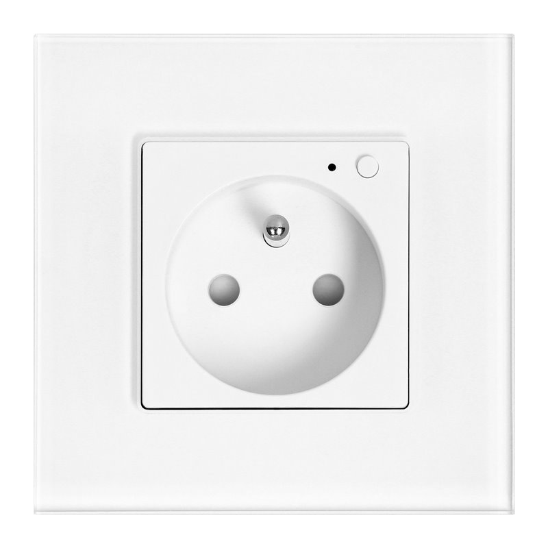 GNIAZDO PODTYNKOWE POJEDYNCZE TUYA SMART WI-FI, BIAŁE ORNO GNIAZDO PODTYNKOWE POJEDYNCZE TUYA SMART WI-FI, BIAŁE ORNO