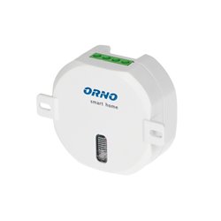 PRZEKAŹNIK PODTYNKOWY (DOPUSZKOWY) ORNO SMART HOME STEROWANY BEZPRZEWODOWO, Z ODBIORNIKIEM RADIOWYM, OBCIĄŻENIE 1000W ORNO PRZEKAŹNIK PODTYNKOWY (DOPUSZKOWY) ORNO SMART HOME STEROWANY BEZPRZEWODOWO, Z ODBIORNIKIEM RADIOWYM, OBCIĄŻENIE 1000W ORNO