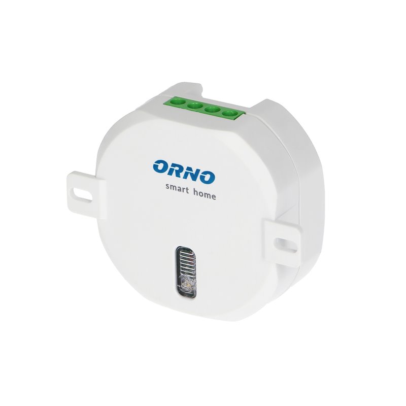 PRZEKAŹNIK PODTYNKOWY (DOPUSZKOWY) ORNO SMART HOME STEROWANY BEZPRZEWODOWO, Z ODBIORNIKIEM RADIOWYM, OBCIĄŻENIE 1000W ORNO PRZEKAŹNIK PODTYNKOWY (DOPUSZKOWY) ORNO SMART HOME STEROWANY BEZPRZEWODOWO, Z ODBIORNIKIEM RADIOWYM, OBCIĄŻENIE 1000W ORNO
