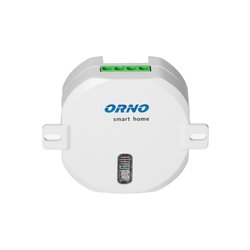 PRZEKAŹNIK PODTYNKOWY (DOPUSZKOWY) ORNO SMART HOME STEROWANY BEZPRZEWODOWO, Z ODBIORNIKIEM RADIOWYM, OBCIĄŻENIE 1000W ORNO PRZEKAŹNIK PODTYNKOWY (DOPUSZKOWY) ORNO SMART HOME STEROWANY BEZPRZEWODOWO, Z ODBIORNIKIEM RADIOWYM, OBCIĄŻENIE 1000W ORNO