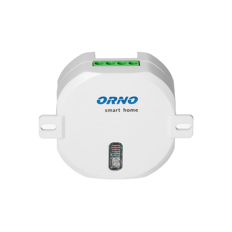 PRZEKAŹNIK PODTYNKOWY (DOPUSZKOWY) ORNO SMART HOME STEROWANY BEZPRZEWODOWO, Z ODBIORNIKIEM RADIOWYM, OBCIĄŻENIE 1000W ORNO PRZEKAŹNIK PODTYNKOWY (DOPUSZKOWY) ORNO SMART HOME STEROWANY BEZPRZEWODOWO, Z ODBIORNIKIEM RADIOWYM, OBCIĄŻENIE 1000W ORNO