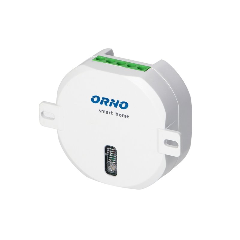 PRZEKAŹNIK ROLETOWY ORNO SMART HOME PODTYNKOWY (DOPUSZKOWY) STEROWANY BEZPRZEWODOWO, Z ODBIORNIKIEM RADIOWYM, MAKS. MOC SILNIKA PRZEKAŹNIK ROLETOWY ORNO SMART HOME PODTYNKOWY (DOPUSZKOWY) STEROWANY BEZPRZEWODOWO, Z ODBIORNIKIEM RADIOWYM, MAKS. MOC SILNIKA