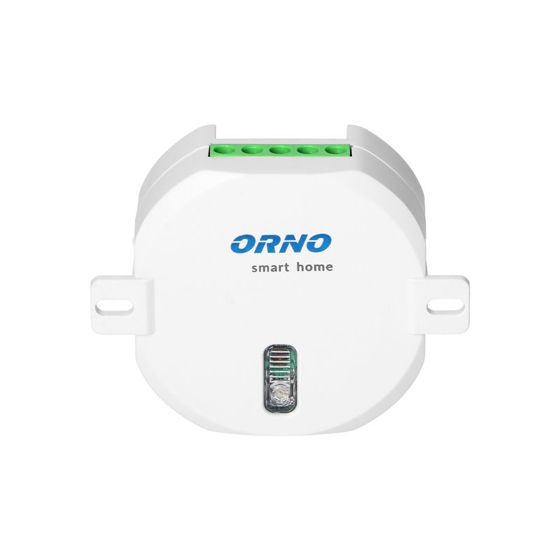 PRZEKAŹNIK ROLETOWY ORNO SMART HOME PODTYNKOWY (DOPUSZKOWY) STEROWANY BEZPRZEWODOWO, Z ODBIORNIKIEM RADIOWYM, MAKS. MOC SILNIKA PRZEKAŹNIK ROLETOWY ORNO SMART HOME PODTYNKOWY (DOPUSZKOWY) STEROWANY BEZPRZEWODOWO, Z ODBIORNIKIEM RADIOWYM, MAKS. MOC SILNIKA