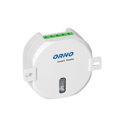 PRZEKAŹNIK ROLETOWY ORNO SMART HOME PODTYNKOWY (DOPUSZKOWY) STEROWANY BEZPRZEWODOWO, Z ODBIORNIKIEM RADIOWYM, MAKS. MOC SILNIKA PRZEKAŹNIK ROLETOWY ORNO SMART HOME PODTYNKOWY (DOPUSZKOWY) STEROWANY BEZPRZEWODOWO, Z ODBIORNIKIEM RADIOWYM, MAKS. MOC SILNIKA