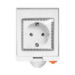 GNIAZDO NATYNKOWE IP55 TUYA SMART WI-FI, SCHUKO ORNO GNIAZDO NATYNKOWE IP55 TUYA SMART WI-FI, SCHUKO ORNO