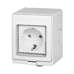 GNIAZDO NATYNKOWE IP55 TUYA SMART WI-FI, SCHUKO ORNO GNIAZDO NATYNKOWE IP55 TUYA SMART WI-FI, SCHUKO ORNO