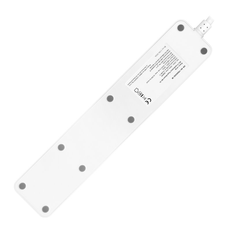 PRZEDŁUŻACZ Z 3 GNIAZDAMI SCHUKO Z UZIEMIENIEM I WYŁĄCZNIKIEM 3XUSB, TUYA SMART WI-FI, BIAŁY ORNO PRZEDŁUŻACZ Z 3 GNIAZDAMI SCHUKO Z UZIEMIENIEM I WYŁĄCZNIKIEM 3XUSB, TUYA SMART WI-FI, BIAŁY ORNO