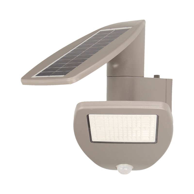 LAMPA OGRODOWA, SOLARNA SAURO LED Z CZUJNIKIEM RUCHU ORNO