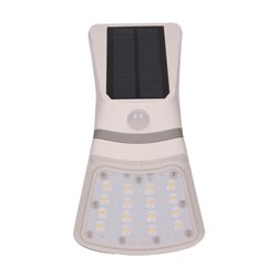 NOCTURNE LED 2W, LAMPA SOLARNA Z CZUJNIKIEM RUCHU 120ST, 240LM, IP65, 4000K, 1200MAH, PODWÓJNE ŹRÓDŁO ŚWIATŁA, BIAŁA ORNO NOCTURNE LED 2W, LAMPA SOLARNA Z CZUJNIKIEM RUCHU 120ST, 240LM, IP65, 4000K, 1200MAH, PODWÓJNE ŹRÓDŁO ŚWIATŁA, BIAŁA ORNO