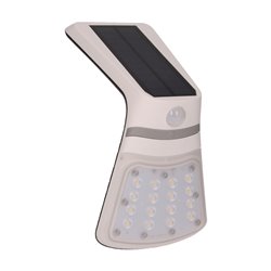 NOCTURNE LED 2W, LAMPA SOLARNA Z CZUJNIKIEM RUCHU 120ST, 240LM, IP65, 4000K, 1200MAH, PODWÓJNE ŹRÓDŁO ŚWIATŁA, BIAŁA ORNO NOCTURNE LED 2W, LAMPA SOLARNA Z CZUJNIKIEM RUCHU 120ST, 240LM, IP65, 4000K, 1200MAH, PODWÓJNE ŹRÓDŁO ŚWIATŁA, BIAŁA ORNO