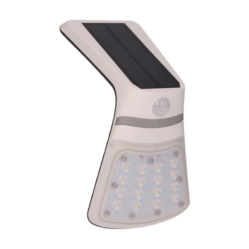 NOCTURNE LED 2W, LAMPA SOLARNA Z CZUJNIKIEM RUCHU 120ST, 240LM, IP65, 4000K, 1200MAH, PODWÓJNE ŹRÓDŁO ŚWIATŁA, BIAŁA ORNO NOCTURNE LED 2W, LAMPA SOLARNA Z CZUJNIKIEM RUCHU 120ST, 240LM, IP65, 4000K, 1200MAH, PODWÓJNE ŹRÓDŁO ŚWIATŁA, BIAŁA ORNO