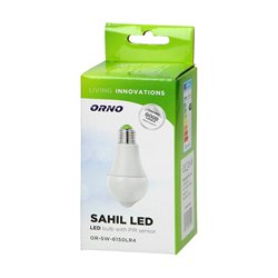 SAHIL LED PIR 12W A60, ŻARÓWKA Z PIR 12W, 850LM, 4000K ORNO SAHIL LED PIR 12W A60, ŻARÓWKA Z PIR 12W, 850LM, 4000K ORNO