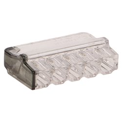 SZYBKOZŁĄCZKA MINI 5-TOROWA, 24A, 0,5-2,5MM2, 10SZT ORNO SZYBKOZŁĄCZKA MINI 5-TOROWA, 24A, 0,5-2,5MM2, 10SZT ORNO