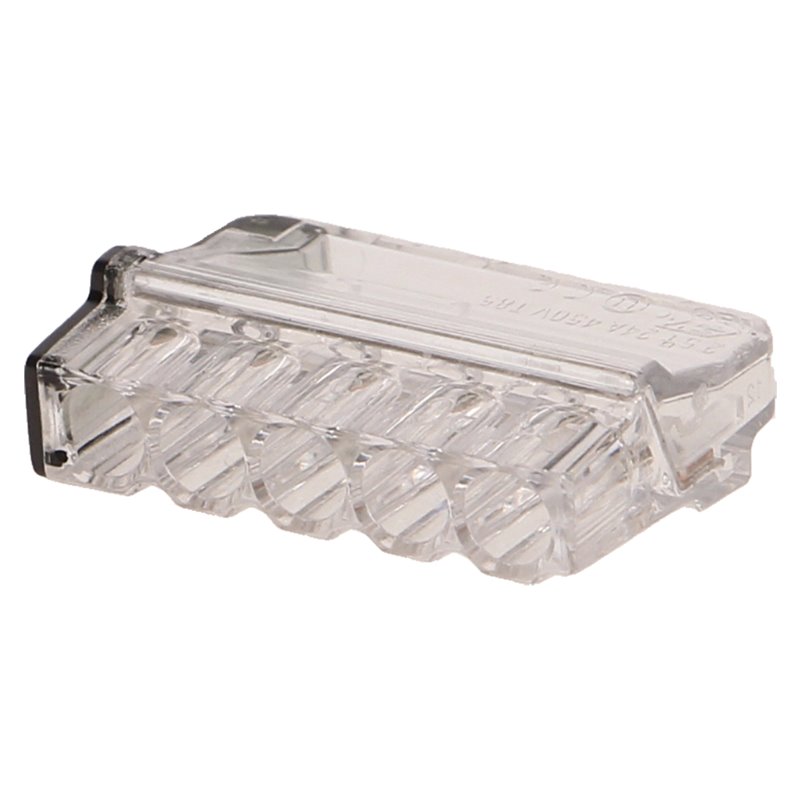 SZYBKOZŁĄCZKA MINI 5-TOROWA, 24A, 0,5-2,5MM2, 10SZT ORNO SZYBKOZŁĄCZKA MINI 5-TOROWA, 24A, 0,5-2,5MM2, 10SZT ORNO