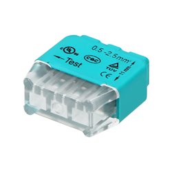 ZŁĄCZKA INSTALACYJNA WCISKANA 3-PRZEWODOWA NA DRUT 0,75-2,5MM2 IEC 300V/24A 10 SZT. ORNO ZŁĄCZKA INSTALACYJNA WCISKANA 3-PRZEWODOWA NA DRUT 0,75-2,5MM2 IEC 300V/24A 10 SZT. ORNO