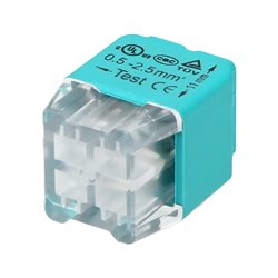 ZŁĄCZKA INSTALACYJNA WCISKANA 4-PRZEWODOWA NA DRUT 0,75-2,5MM2 IEC 300V/24A BLISTER 10 SZT. ORNO ZŁĄCZKA INSTALACYJNA WCISKANA 4-PRZEWODOWA NA DRUT 0,75-2,5MM2 IEC 300V/24A BLISTER 10 SZT. ORNO