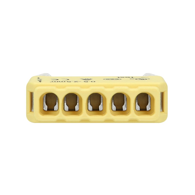 ZŁĄCZKA INSTALACYJNA WCISKANA 5-PRZEWODOWA NA DRUT 0,75-2,5MM2 IEC 300V/24A 10 SZT. ORNO ZŁĄCZKA INSTALACYJNA WCISKANA 5-PRZEWODOWA NA DRUT 0,75-2,5MM2 IEC 300V/24A 10 SZT. ORNO