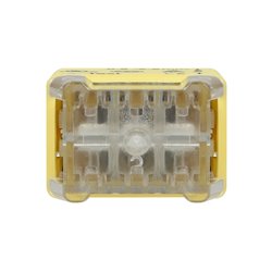 ZŁĄCZKA INSTALACYJNA WCISKANA 6-PRZEWODOWA DWURZĘDOWA NA DRUT 0,75-2,5MM2 IEC 300V/24A 10 SZT. ORNO ZŁĄCZKA INSTALACYJNA WCISKANA 6-PRZEWODOWA DWURZĘDOWA NA DRUT 0,75-2,5MM2 IEC 300V/24A 10 SZT. ORNO