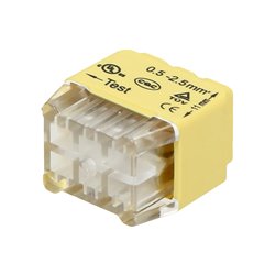 ZŁĄCZKA INSTALACYJNA WCISKANA 6-PRZEWODOWA NA DRUT 0,75-2,5MM2 IEC 300V/24A BLISTER 10 SZT. ORNO ZŁĄCZKA INSTALACYJNA WCISKANA 6-PRZEWODOWA NA DRUT 0,75-2,5MM2 IEC 300V/24A BLISTER 10 SZT. ORNO