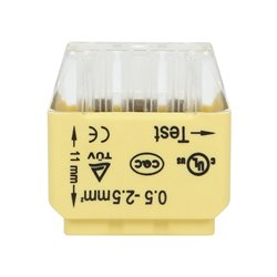 ZŁĄCZKA INSTALACYJNA WCISKANA 6-PRZEWODOWA NA DRUT 0,75-2,5MM2 IEC 300V/24A BLISTER 10 SZT. ORNO ZŁĄCZKA INSTALACYJNA WCISKANA 6-PRZEWODOWA NA DRUT 0,75-2,5MM2 IEC 300V/24A BLISTER 10 SZT. ORNO