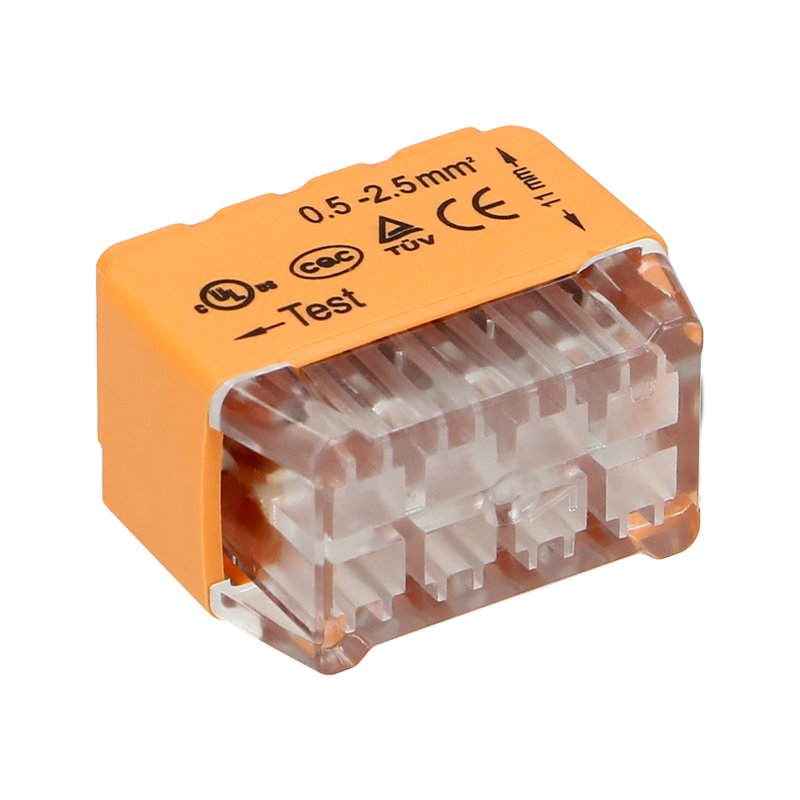 ZŁĄCZKA INSTALACYJNA WCISKANA 8-PRZEWODOWA DWURZĘDOWA NA DRUT 0,75-2,5MM2 IEC 300V/24A 50 SZT. ORNO ZŁĄCZKA INSTALACYJNA WCISKANA 8-PRZEWODOWA DWURZĘDOWA NA DRUT 0,75-2,5MM2 IEC 300V/24A 50 SZT. ORNO