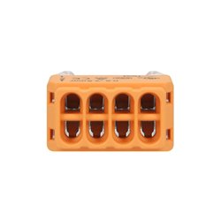 ZŁĄCZKA INSTALACYJNA WCISKANA 8-PRZEWODOWA DWURZĘDOWA NA DRUT 0,75-2,5MM2 IEC 300V/24A 50 SZT. ORNO ZŁĄCZKA INSTALACYJNA WCISKANA 8-PRZEWODOWA DWURZĘDOWA NA DRUT 0,75-2,5MM2 IEC 300V/24A 50 SZT. ORNO