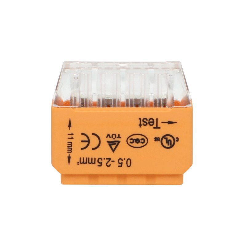ZŁĄCZKA INSTALACYJNA WCISKANA 8-PRZEWODOWA NA DRUT 0,75-2,5MM2 IEC 300V/24A BLISTER 8 SZT. ORNO ZŁĄCZKA INSTALACYJNA WCISKANA 8-PRZEWODOWA NA DRUT 0,75-2,5MM2 IEC 300V/24A BLISTER 8 SZT. ORNO