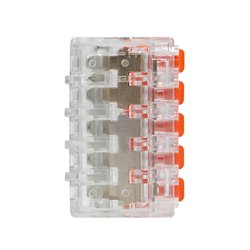 ZŁĄCZKA INSTALACYJNA ZACISKOWA 5-PRZEWODOWA NA DOWOLNY PRZEWÓD 0,2-4MM2 IEC 450V/32A 50 SZT. ORNO ZŁĄCZKA INSTALACYJNA ZACISKOWA 5-PRZEWODOWA NA DOWOLNY PRZEWÓD 0,2-4MM2 IEC 450V/32A 50 SZT. ORNO