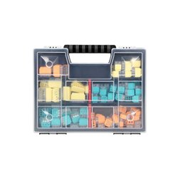 ZESTAW ZŁĄCZEK INSTALACYJNYCH HOUSE, 123 SZTUK. WCISKANE: 30X 2-PRZEW. 30X 3-PRZEW. 25X 4-PRZEW. 20X 5-PRZEW. 10X 6-PRZEW. 8X 8- ZESTAW ZŁĄCZEK INSTALACYJNYCH HOUSE, 123 SZTUK. WCISKANE: 30X 2-PRZEW. 30X 3-PRZEW. 25X 4-PRZEW. 20X 5-PRZEW. 10X 6-PRZEW. 8X 8-