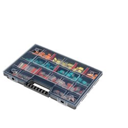 ZESTAW ZŁĄCZEK INSTALACYJNYCH HOUSE PREMIUM, 151 SZTUK. WCISKANE: 25X 2-PRZEW. 25X 3-PRZEW. 20X 4-PRZEW. 15X 5-PRZEW. 10X 6-PRZE ZESTAW ZŁĄCZEK INSTALACYJNYCH HOUSE PREMIUM, 151 SZTUK. WCISKANE: 25X 2-PRZEW. 25X 3-PRZEW. 20X 4-PRZEW. 15X 5-PRZEW. 10X 6-PRZE