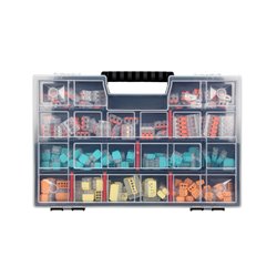 ZESTAW ZŁĄCZEK INSTALACYJNYCH HOUSE PREMIUM, 151 SZTUK. WCISKANE: 25X 2-PRZEW. 25X 3-PRZEW. 20X 4-PRZEW. 15X 5-PRZEW. 10X 6-PRZE ZESTAW ZŁĄCZEK INSTALACYJNYCH HOUSE PREMIUM, 151 SZTUK. WCISKANE: 25X 2-PRZEW. 25X 3-PRZEW. 20X 4-PRZEW. 15X 5-PRZEW. 10X 6-PRZE