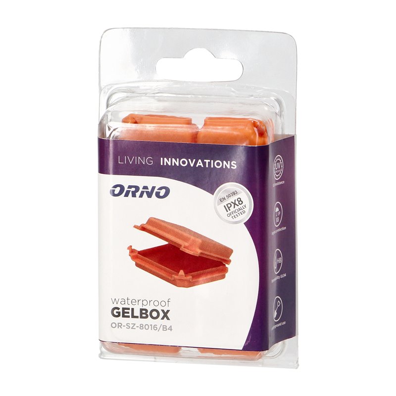 PUSZKA ŻELOWA IP X8, MAŁA, BLISTER, 4 SZT. ORNO PUSZKA ŻELOWA IP X8, MAŁA, BLISTER, 4 SZT. ORNO