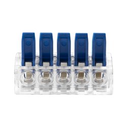 ZŁĄCZKA INSTALACYJNA ZACISKOWA 5-PRZEWODOWA NA DOWOLNY PRZEWÓD 0,75-4MM2 IEC 450V/32A 50 SZT. ORNO ZŁĄCZKA INSTALACYJNA ZACISKOWA 5-PRZEWODOWA NA DOWOLNY PRZEWÓD 0,75-4MM2 IEC 450V/32A 50 SZT. ORNO