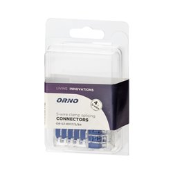 ZŁĄCZKA INSTALACYJNA ZACISKOWA 5-PRZEWODOWA NA DOWOLNY PRZEWÓD 0,75-4MM2 IEC 450V/32ABLISTER 4 SZT. ORNO ZŁĄCZKA INSTALACYJNA ZACISKOWA 5-PRZEWODOWA NA DOWOLNY PRZEWÓD 0,75-4MM2 IEC 450V/32ABLISTER 4 SZT. ORNO