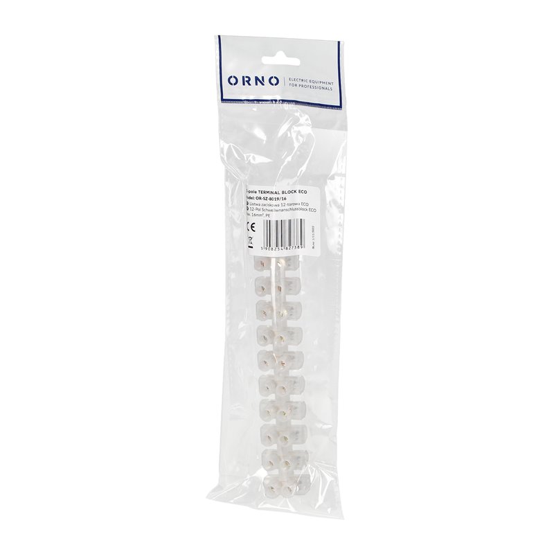 LISTWA ZACISKOWA 12-TOROWA ECO, MAX.16MM2,PE ORNO LISTWA ZACISKOWA 12-TOROWA ECO, MAX.16MM2,PE ORNO