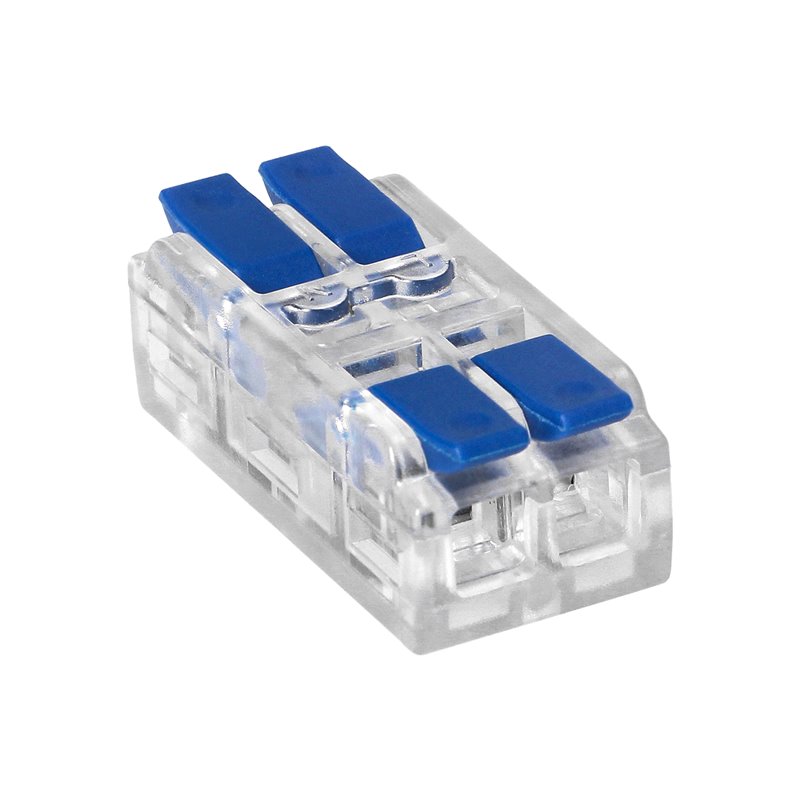 ZŁĄCZKA INSTALACYJNA ZACISKOWA 2-PRZEWODOWA, DWUSTRONNA NA DOWOLNY PRZEWÓD 0,75-4MM2 IEC 250V/32A WOREK 10 SZT. ORNO