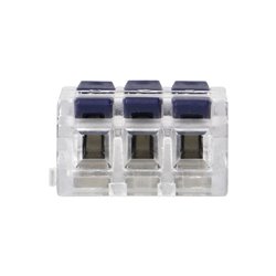 ZŁĄCZKA INSTALACYJNA ZACISKOWA 3-PRZEWODOWA, DWUSTRONNA NA DOWOLNY PRZEWÓD 0,75-4MM2 IEC 250V/32A 50 SZT. ORNO ZŁĄCZKA INSTALACYJNA ZACISKOWA 3-PRZEWODOWA, DWUSTRONNA NA DOWOLNY PRZEWÓD 0,75-4MM2 IEC 250V/32A 50 SZT. ORNO