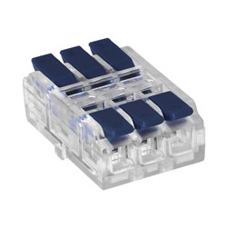 ZŁĄCZKA INSTALACYJNA ZACISKOWA 3-PRZEWODOWA, DWUSTRONNA NA DOWOLNY PRZEWÓD 0,75-4MM2 IEC 250V/32A BLISTER 4 SZT. ORNO ZŁĄCZKA INSTALACYJNA ZACISKOWA 3-PRZEWODOWA, DWUSTRONNA NA DOWOLNY PRZEWÓD 0,75-4MM2 IEC 250V/32A BLISTER 4 SZT. ORNO
