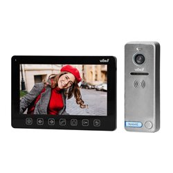 ZESTAW WIDEODOMOFONOWY, BEZSŁUCHAWKOWY, KOLOR, LCD 7", MENU OSD, STEROWANIE BRAMĄ, CZARNY NOVEO ORNO ZESTAW WIDEODOMOFONOWY, BEZSŁUCHAWKOWY, KOLOR, LCD 7", MENU OSD, STEROWANIE BRAMĄ, CZARNY NOVEO ORNO