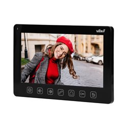 WIDEO MONITOR BEZSŁUCHAWKOWY, KOLOROWY, LCD 7” DO ZASTOSOWANIA W SYSTEMACH VIBELL, CZARNY ORNO WIDEO MONITOR BEZSŁUCHAWKOWY, KOLOROWY, LCD 7” DO ZASTOSOWANIA W SYSTEMACH VIBELL, CZARNY ORNO