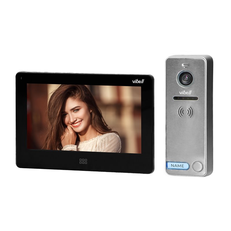 ZESTAW WIDEODOMOFONOWY, BEZSŁUCHAWKOWY KOLOR, LCD 7", DOTYKOWY, MENU OSD, PAMIĘĆ, GNIAZDO NA KARTĘ SD, DVR, STEROWANIE BRAMĄ, CZ ZESTAW WIDEODOMOFONOWY, BEZSŁUCHAWKOWY KOLOR, LCD 7", DOTYKOWY, MENU OSD, PAMIĘĆ, GNIAZDO NA KARTĘ SD, DVR, STEROWANIE BRAMĄ, CZ