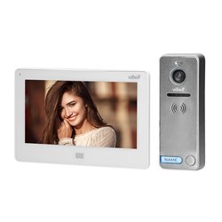 ZESTAW WIDEODOMOFONOWY, BEZSŁUCHAWKOWY KOLOR, LCD 7", DOTYKOWY, MENU OSD, PAMIĘĆ, GNIAZDO NA KARTĘ SD, DVR, STEROWANIE BRAMĄ, BI ZESTAW WIDEODOMOFONOWY, BEZSŁUCHAWKOWY KOLOR, LCD 7", DOTYKOWY, MENU OSD, PAMIĘĆ, GNIAZDO NA KARTĘ SD, DVR, STEROWANIE BRAMĄ, BI
