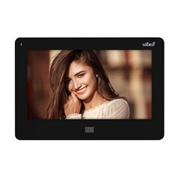 WIDEO MONITOR BEZSŁUCHAWKOWY, KOLOROWY, LCD 7”, DO ZASTOSOWANIA W SYSTEMACH VIBELL, DOTYKOWY EKRAN, MODUŁ PAMIĘCI, GNIAZDO NA KA WIDEO MONITOR BEZSŁUCHAWKOWY, KOLOROWY, LCD 7”, DO ZASTOSOWANIA W SYSTEMACH VIBELL, DOTYKOWY EKRAN, MODUŁ PAMIĘCI, GNIAZDO NA KA