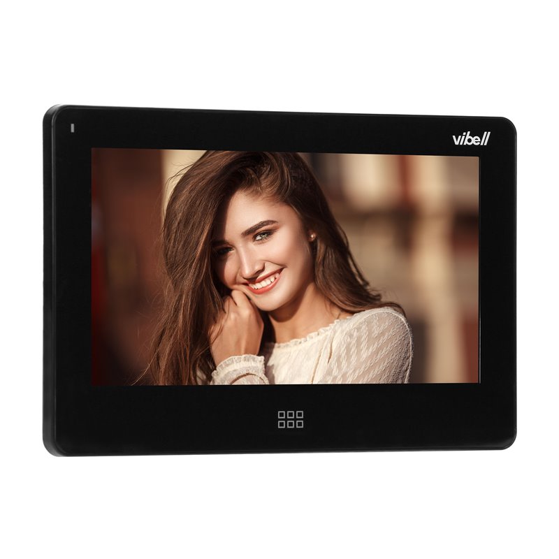 WIDEO MONITOR BEZSŁUCHAWKOWY, KOLOROWY, LCD 7”, DO ZASTOSOWANIA W SYSTEMACH VIBELL, DOTYKOWY EKRAN, MODUŁ PAMIĘCI, GNIAZDO NA KA WIDEO MONITOR BEZSŁUCHAWKOWY, KOLOROWY, LCD 7”, DO ZASTOSOWANIA W SYSTEMACH VIBELL, DOTYKOWY EKRAN, MODUŁ PAMIĘCI, GNIAZDO NA KA