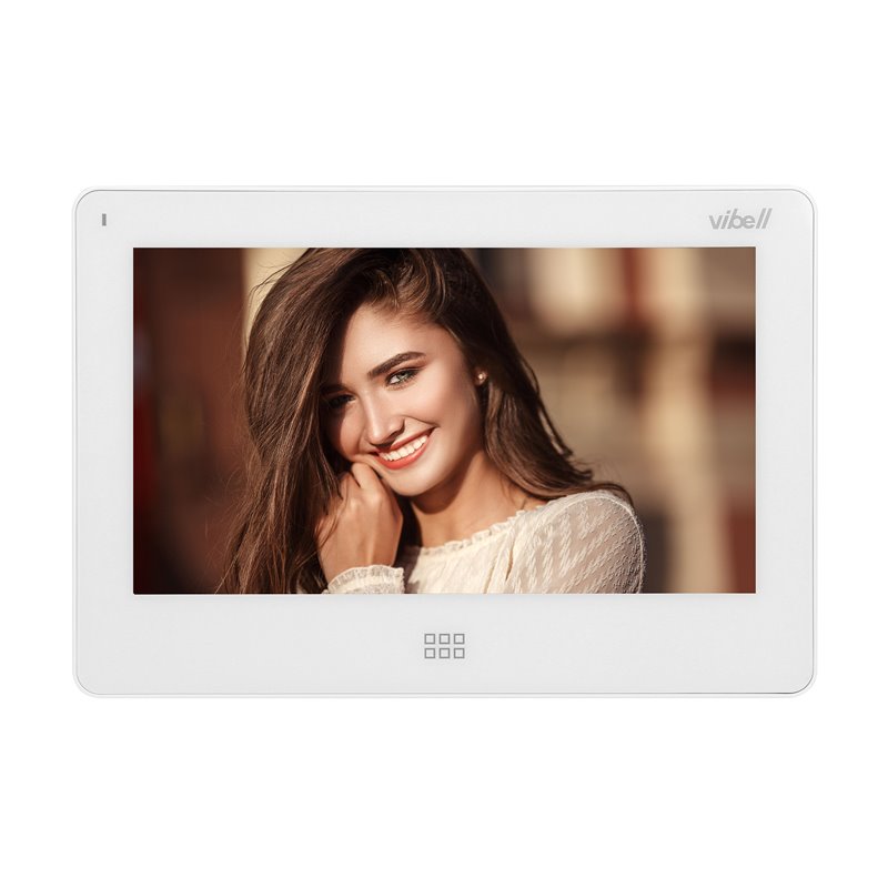 WIDEO MONITOR BEZSŁUCHAWKOWY, KOLOROWY, LCD 7”, DO ZASTOSOWANIA W SYSTEMACH VIBELL, DOTYKOWY EKRAN, MODUŁ PAMIĘCI, GNIAZDO NA KA WIDEO MONITOR BEZSŁUCHAWKOWY, KOLOROWY, LCD 7”, DO ZASTOSOWANIA W SYSTEMACH VIBELL, DOTYKOWY EKRAN, MODUŁ PAMIĘCI, GNIAZDO NA KA