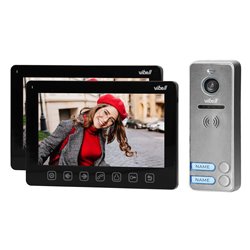 ZESTAW WIDEODOMOFONOWY 2-RODZINNY, BEZSŁUCHAWKOWY, KOLOR, LCD 7", MENU OSD, STEROWANIE BRAMĄ, CZARNY NOVEO MULTI2 ORNO ZESTAW WIDEODOMOFONOWY 2-RODZINNY, BEZSŁUCHAWKOWY, KOLOR, LCD 7", MENU OSD, STEROWANIE BRAMĄ, CZARNY NOVEO MULTI2 ORNO