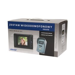 ZESTAW WIDEODOMOFONOWY EQUES 4" ORNO ZESTAW WIDEODOMOFONOWY EQUES 4" ORNO