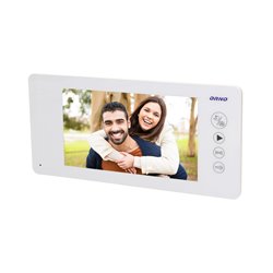 WIDEO MONITOR BEZSŁUCHAWKOWY 7" DO ROZBUDOWY ZESTAWÓW Z SERII JS, BIAŁY ORNO WIDEO MONITOR BEZSŁUCHAWKOWY 7" DO ROZBUDOWY ZESTAWÓW Z SERII JS, BIAŁY ORNO