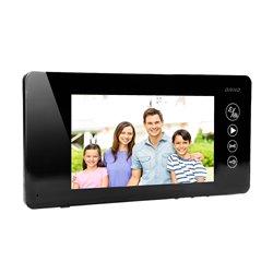 ZESTAW WIDEODOMOFONOWY BEZSŁUCHAWKOWY, KOLOR, 7" LCD, PIN HOLE, PAMIĘĆ, Z CZYTNIKIEM BRELOKÓW ZBLIŻENIOWYCH, CZARNY, ARCUS RFID ZESTAW WIDEODOMOFONOWY BEZSŁUCHAWKOWY, KOLOR, 7" LCD, PIN HOLE, PAMIĘĆ, Z CZYTNIKIEM BRELOKÓW ZBLIŻENIOWYCH, CZARNY, ARCUS RFID